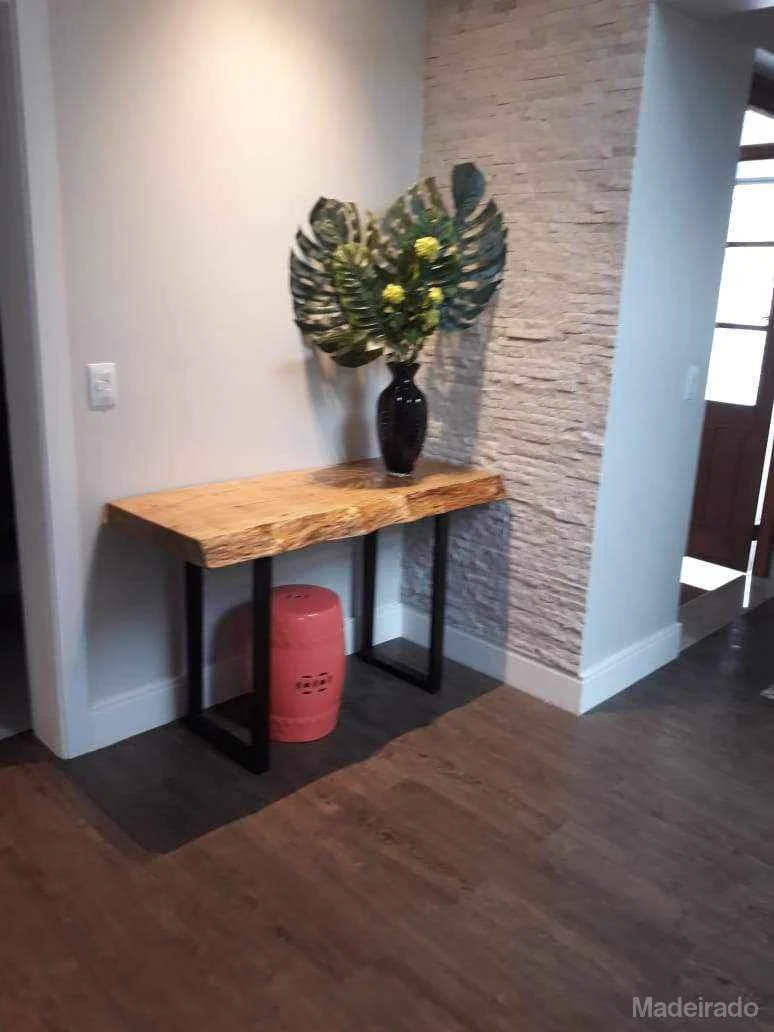 Aparador de Madeira Rustica Natural 150x40 - Image 3