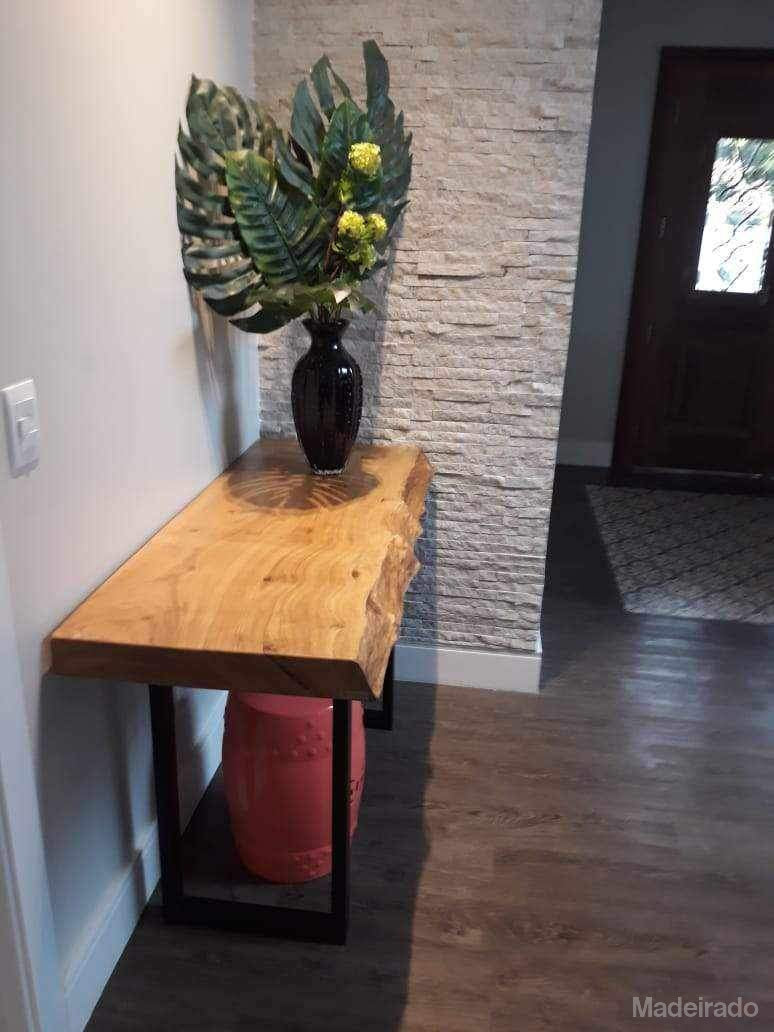 Aparador de Madeira Rustica Natural 150x40 - Image 4