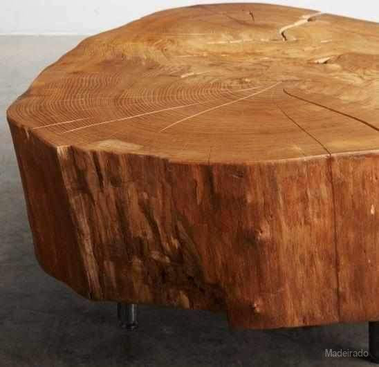 Mesa de Centro Piracanjuba Natural - 80x80 - Image 3