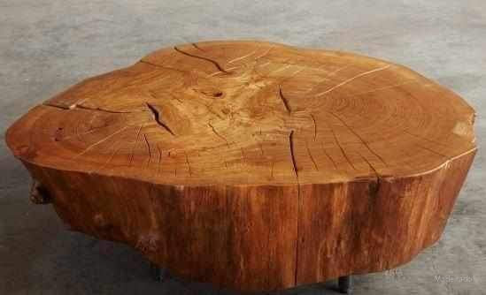 Mesa de Centro Piracanjuba Natural - 80x80 - Image 4